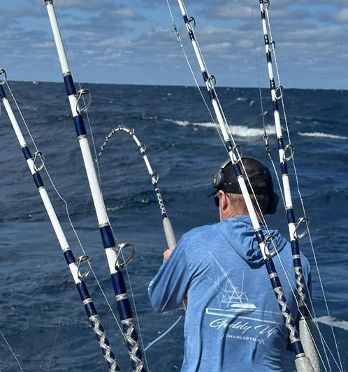 shark fishing in Myrtle Beach SC - Captain Smiley Fishing Charters